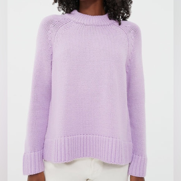 Tuckernuck Lilac Turtleneck Sweater